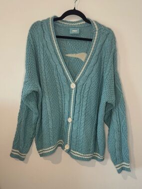 Taylor Swift 1989 Taylor’s Version Seagull Cardigan XL/2XL Cable Knit Sweater